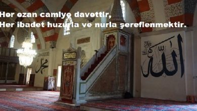 Dini Hikaye; "Camii ve Huzur" Dini Hikaye; "Camii ve Huzur"