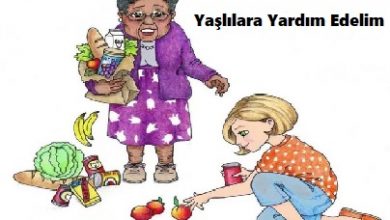 Hikaye; Bir Nine ve Yardım Eden Küçük Çocuk Hikaye; Bir Nine ve Yardım Eden Küçük Çocuk