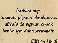 Eğitici Hikayelerden "Alınan Fakat Alınamayan İntikam"